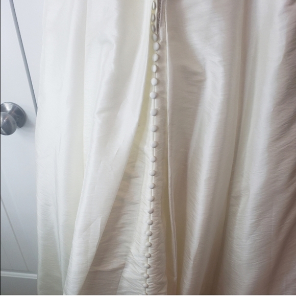 Taffeta Ruched Wedding Gown Casablanca C1831 - Picture 4 of 11